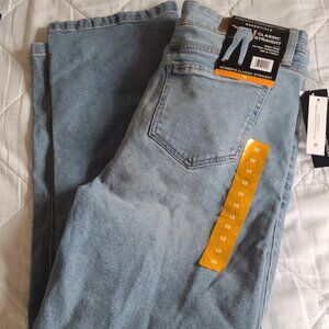French Connection Essentials Jeans Classic Straight Leg High Rise NWT Sz. 12